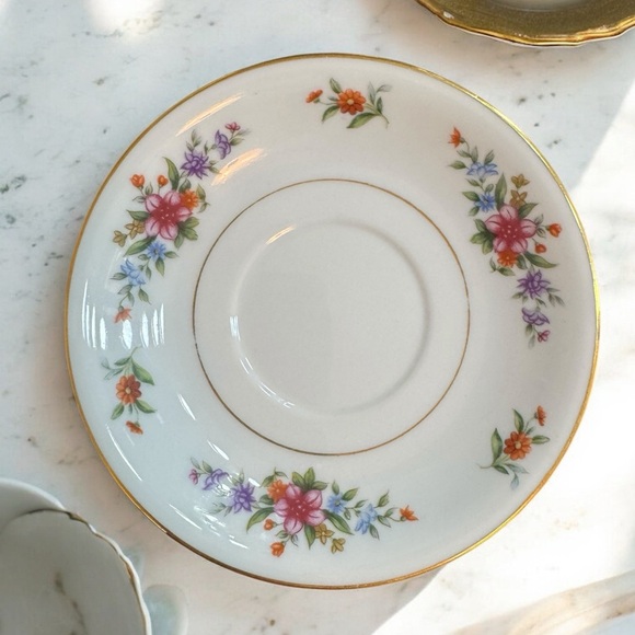 Vintage Mikuni Japan Fine China Dresden Teacup & Saucer Set - Picture 9 of 12